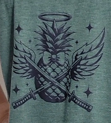 Pineapple Shield Swim Suit Cover Up