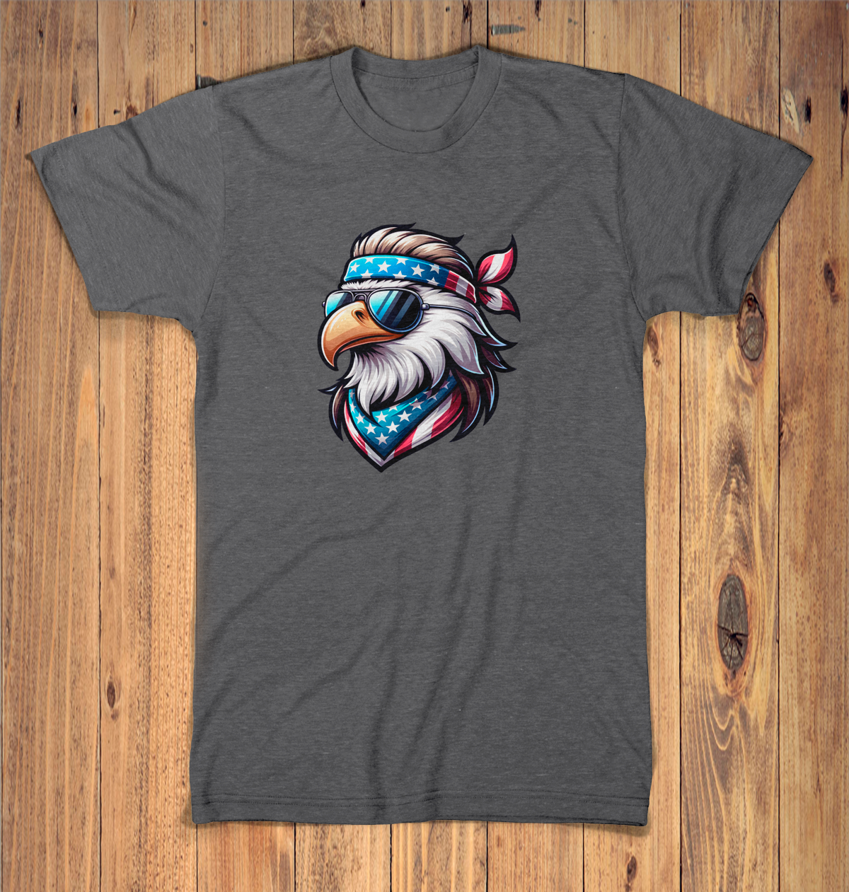 Patriotic American Eagle Graphic Tshirt