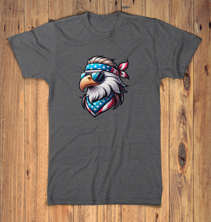 Patriotic American Eagle Graphic Tshirt