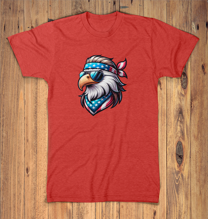 Patriotic American Eagle Graphic Tshirt