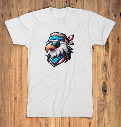 Patriotic American Eagle Graphic Tshirt